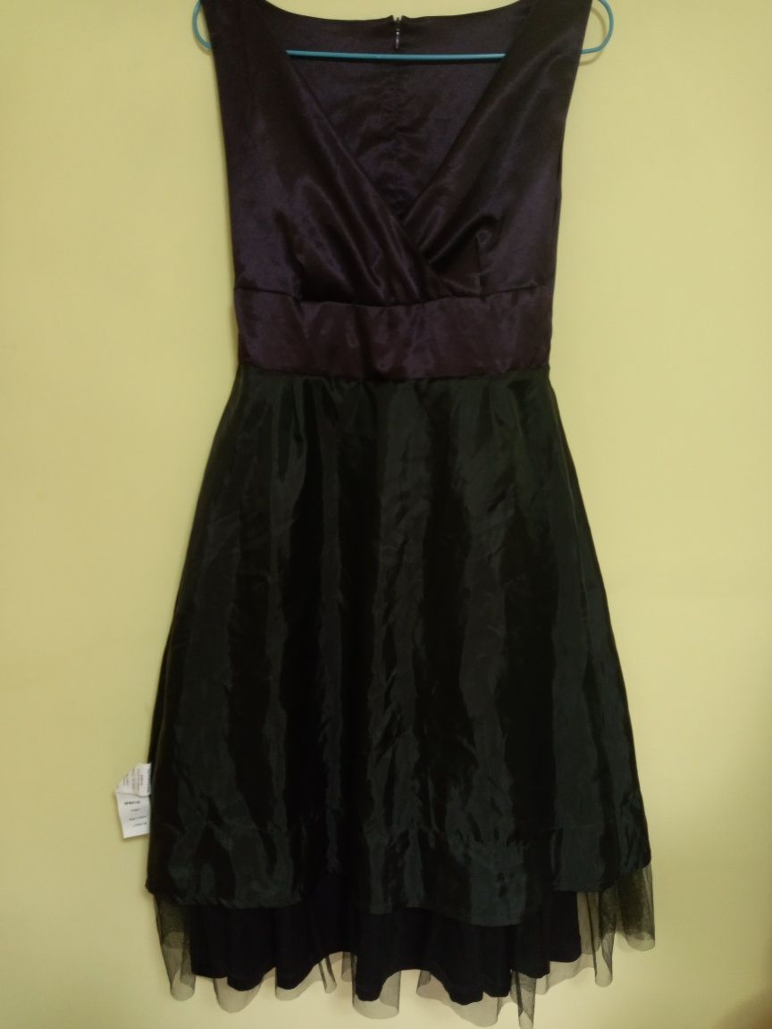 Rochie satin, mov, Orsay, Eur 36 /S