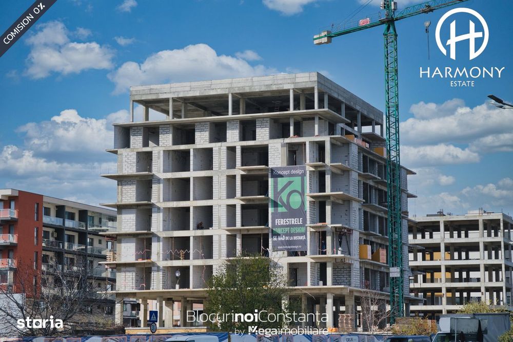 #Dezvoltator: Apartament 2 camere · 2 băi | Harmony Estate, Tomis Plus