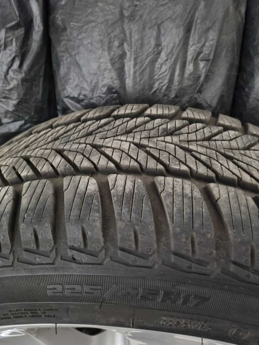 Джанти 17" със зимни гуми за BMW 1 - 3 серия E87 E90 E46 F30