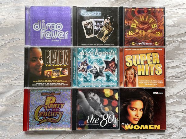 Cd-uri Compilatii muzica dance/pop/soul/rock anii 80-90