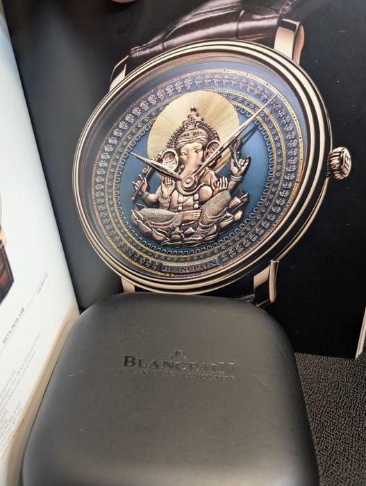 Etui travel ceas Blancpain geanta ceas Blancpain