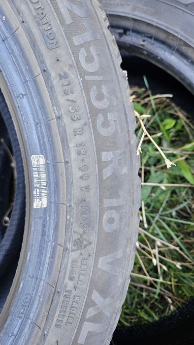 2бр гуми 215 55 18 дот 24 семперит