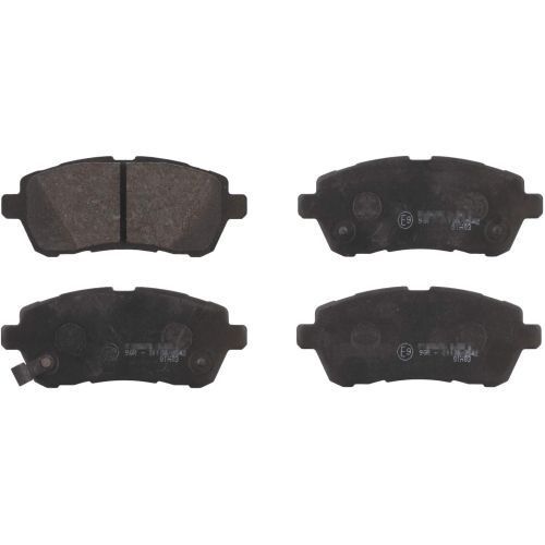 Set placute frana punte fata Daihatsu Materia (M4), Sirion (M3) 2005-; Ford Fiesta 6 2008-2017; Mazda 2 (De) 2007-2015; Subaru Justy IV; SRLine Polonia