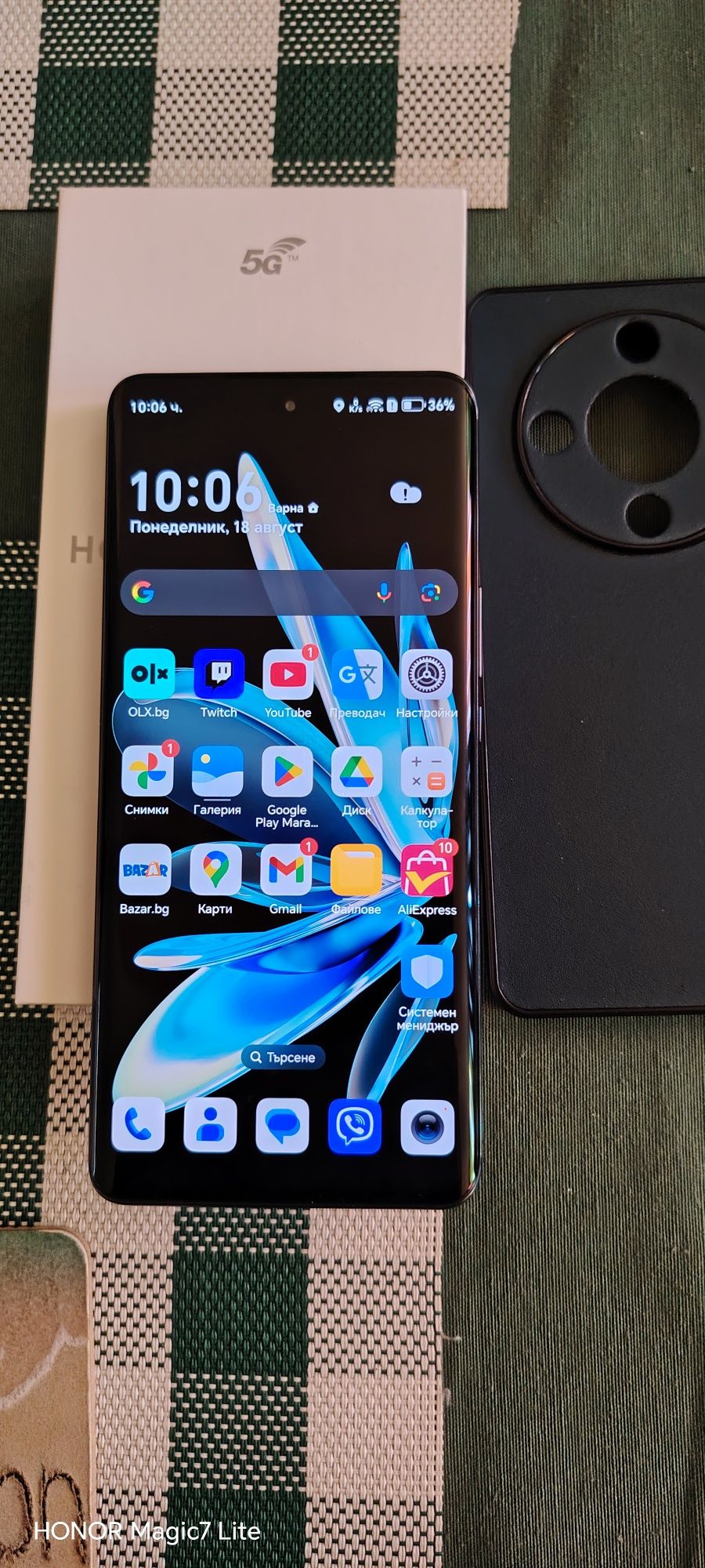 HONOR Magic6 Lite 5G, 8/256G в гаранция до 19.01.2026