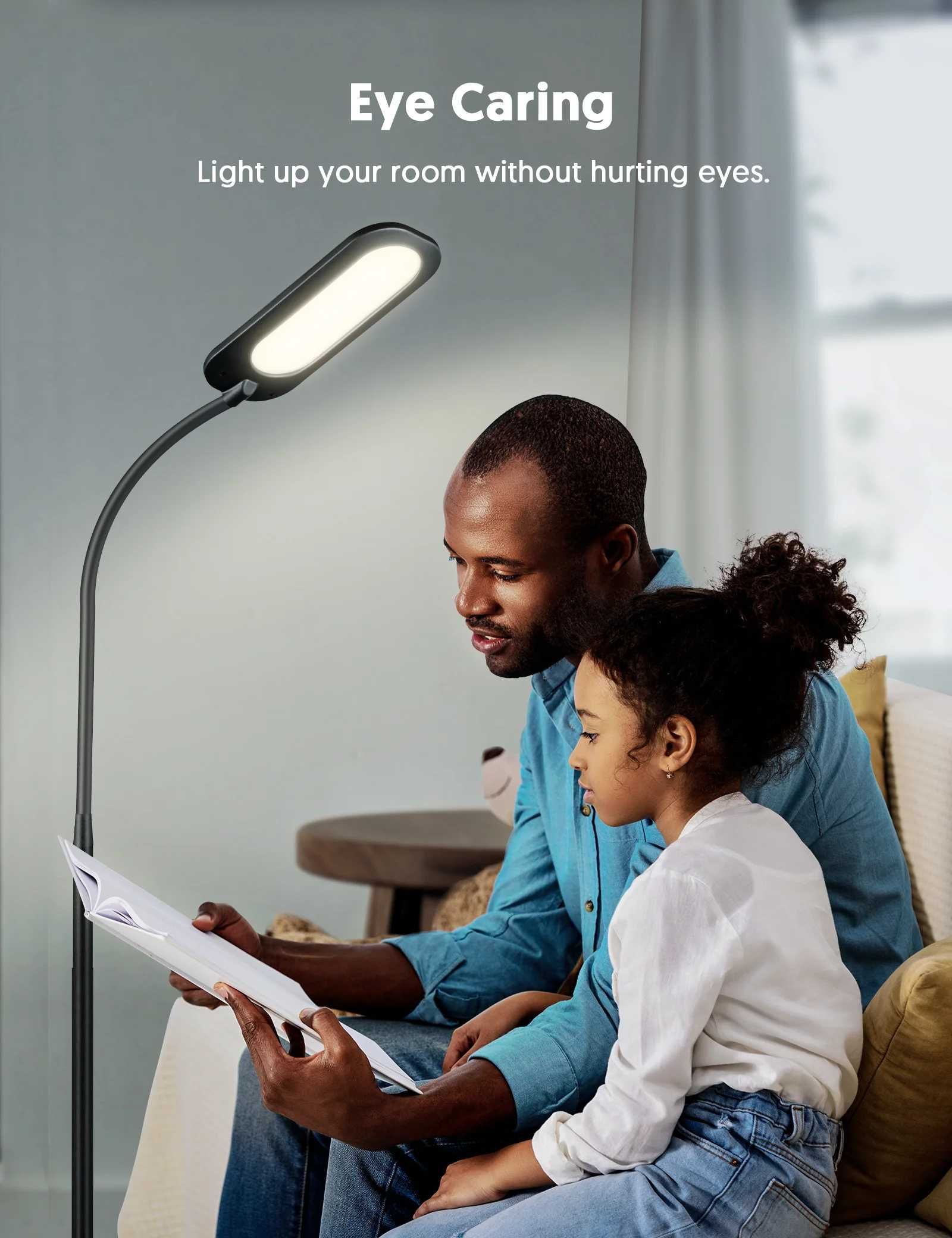 Подова лампа Teckin FL32- грижа за очите