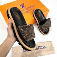 Papuci Louis Vuitton pile naturala