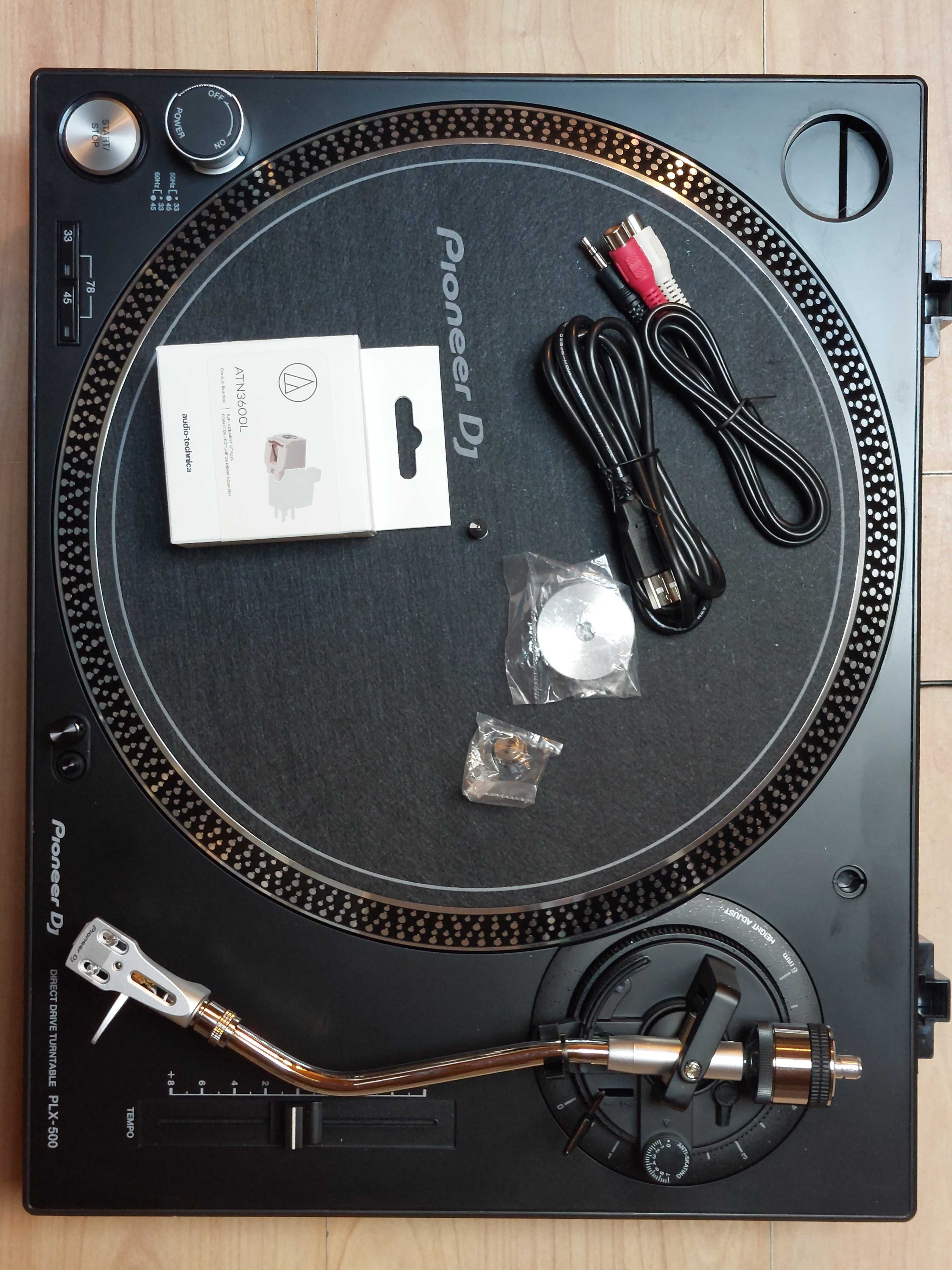 Pick-up Pioneer DJ PLX 500 K Direct Drive