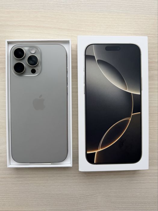 iPhone 16 Pro Max Natural Titanium 256GB