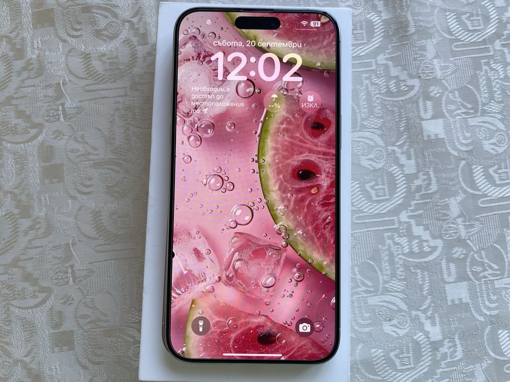 Iphone 15 Pro max 256 GB гаранционен