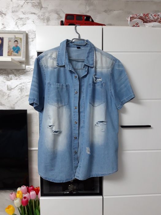 Camasa barbati maneca scurta