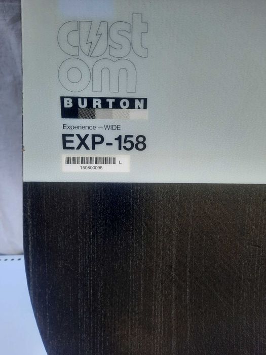 Сноуборд 158см. BURTON CUSTOM EXPERIENCE WIDE  Camber с автомати