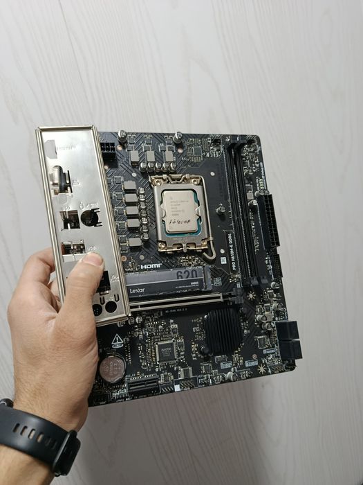 NVME 512GB Msi H610M PRO I5 12400F