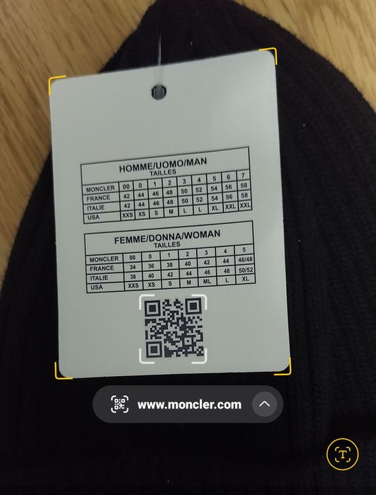 Moncler Beanie Negru