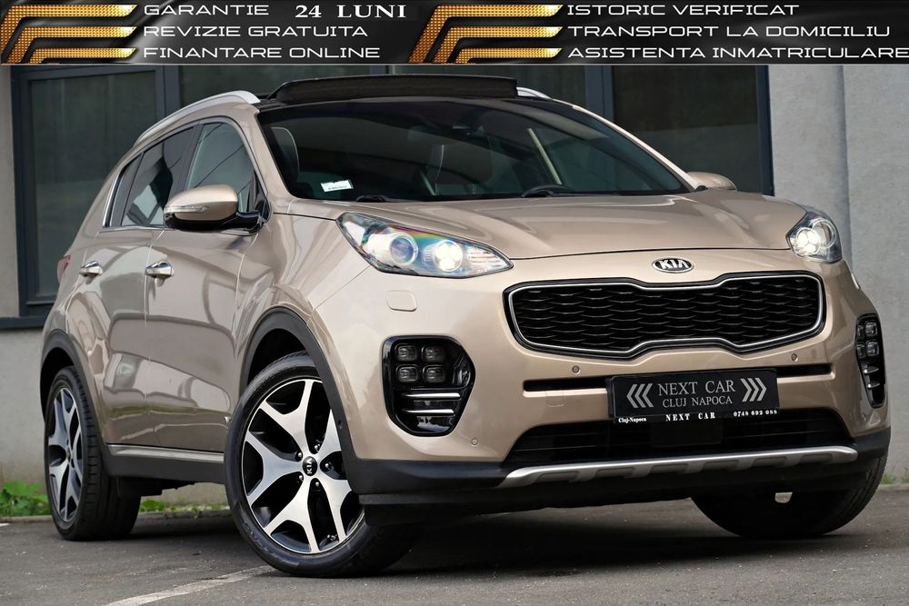 Kia Sportage GARANTIE 24 LUNI*RATE*GT Line*185CP*4x4*Automata*Piele*Panorama*Full
