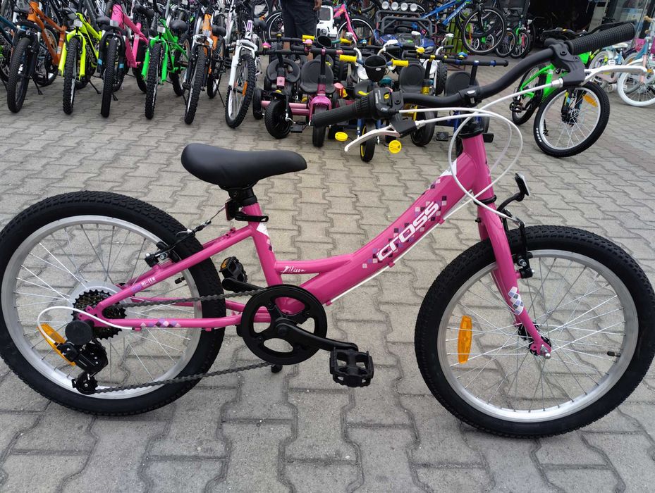 CROSS Велосипед 20" ALISSA розов