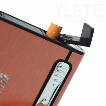 Портсигар с турбо зажигалкой