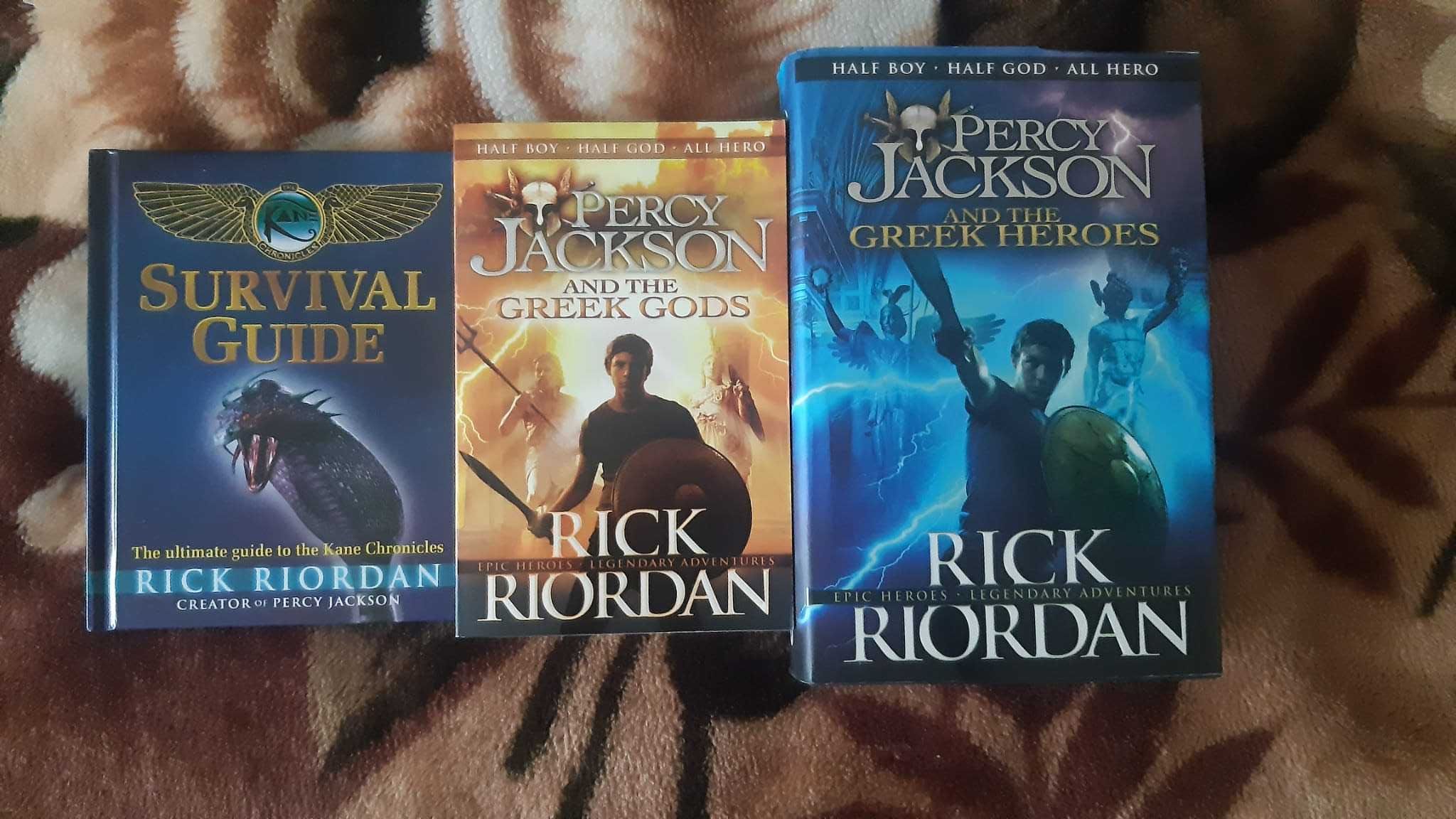 Cărți Rick Riordan în engleză