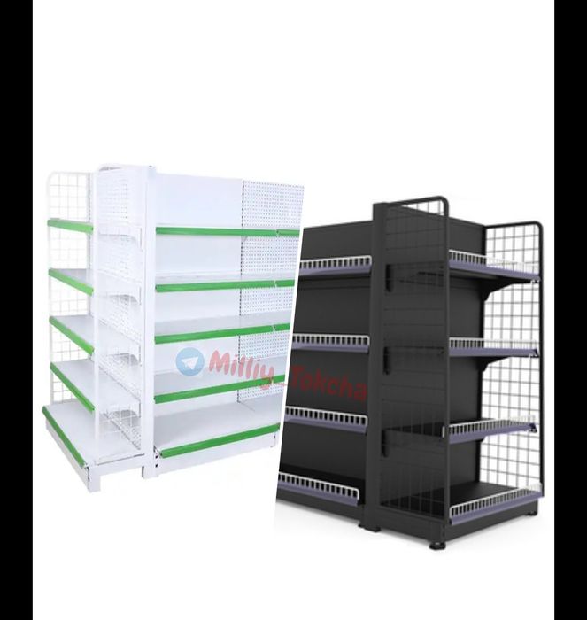 Торговый Стеллажи, Supermarketlar uchun Zamonaviy tokcha, rastalar