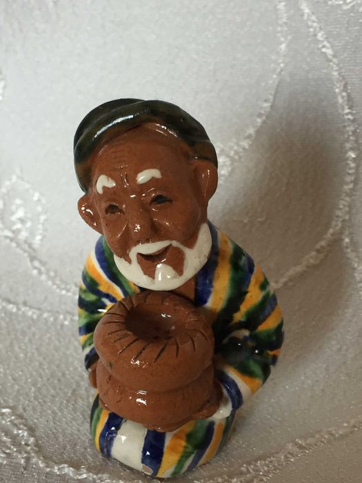 Керамична статуетка/фигурка Узбекистан ръчна изработка авторска уникат