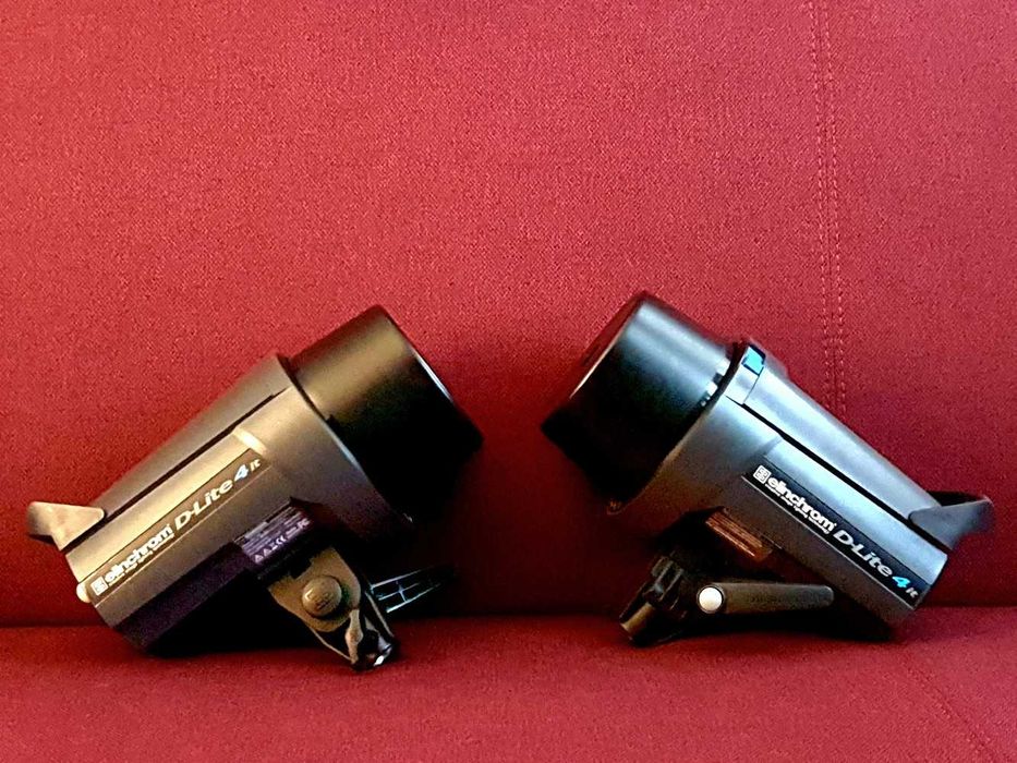 Set 2 Lumini de Studio Elinchrom D-Lite 4 IT -- Blițuri 400 W, Softbox