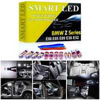 Kit de iluminat interior LED CANBUS pentru seria BMW Z3 Z4 Z8