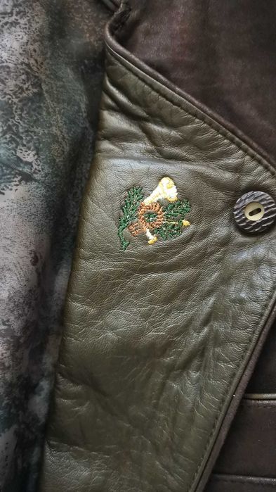 Haina vesta piele padurar silvicultor