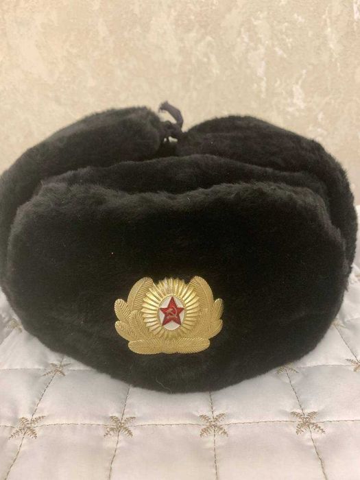 Шапка -ушанка  Цигейковая  нов.