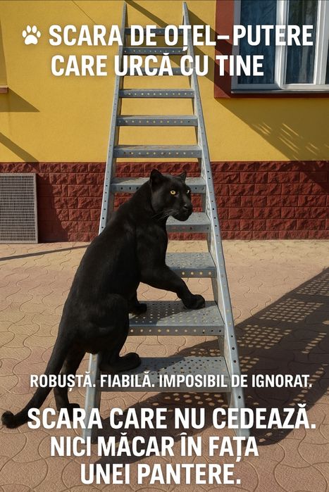 Vând scarii metalice zincate exterioare și pentru incendii , platforme