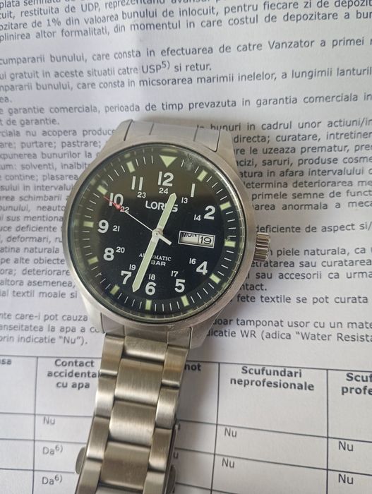 Vând ceas automatic