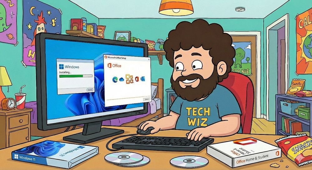 Instalez Windows si Office