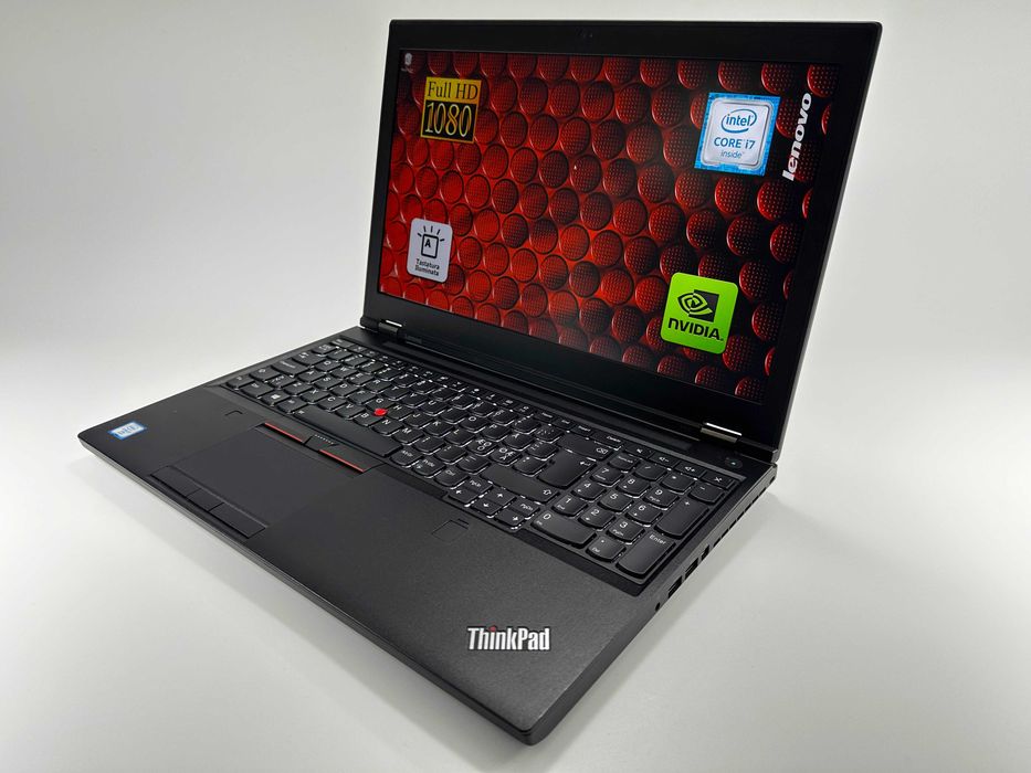 Lenovo P51 Intel i7 32 gb ram 15.6 inch Nvidia Gaming Garantie 1 an