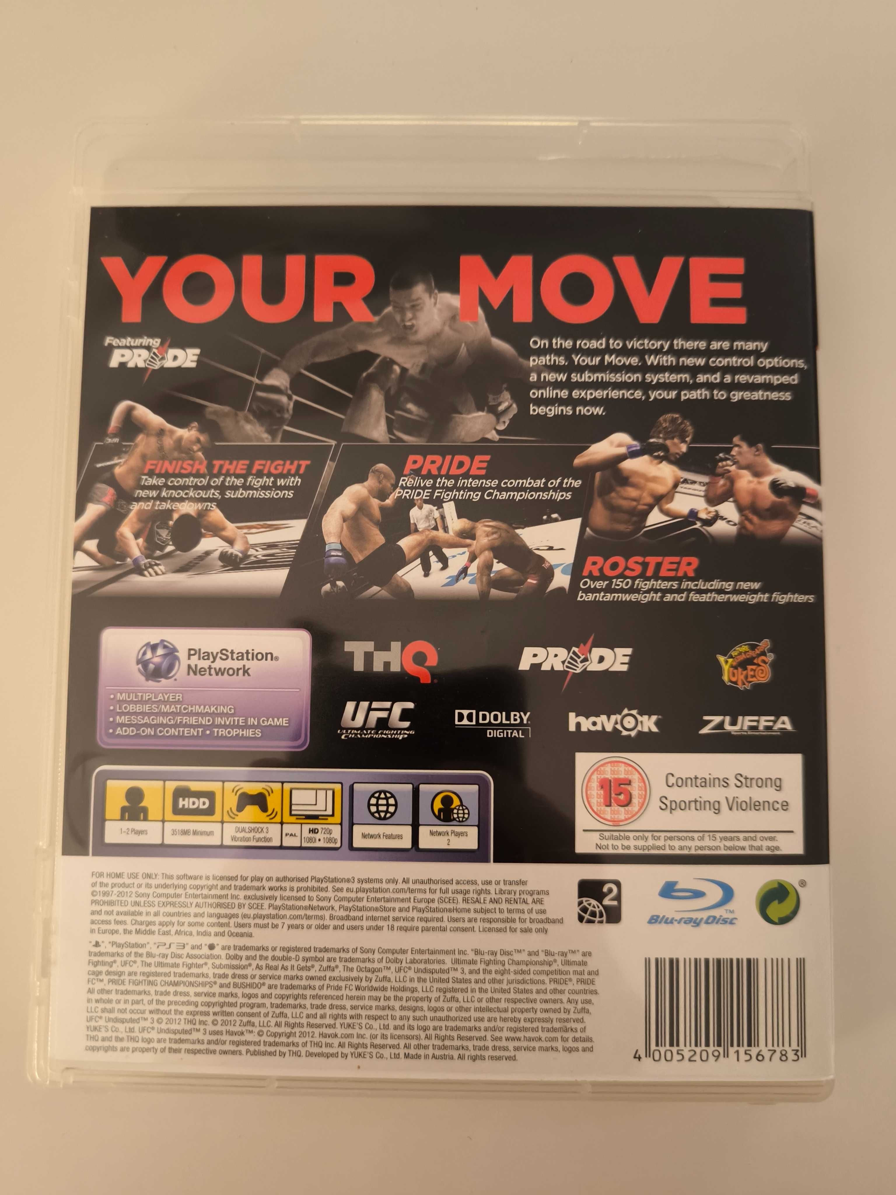 UFC 3 35лв. Игра за Ps3, Playstation 3