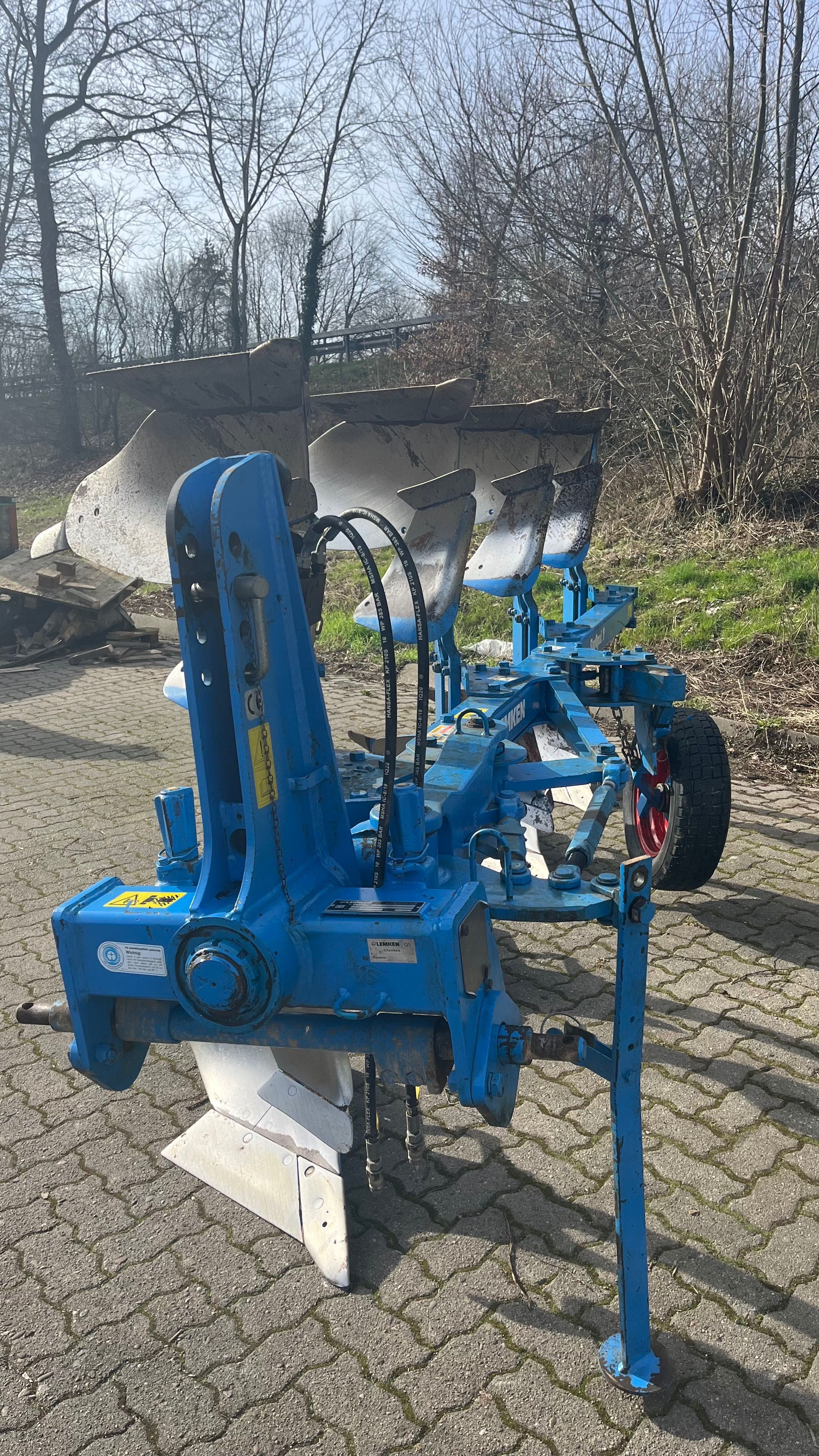 Lemken Europal 7.  Case, Claas, John Deere, Belarus tortadi
