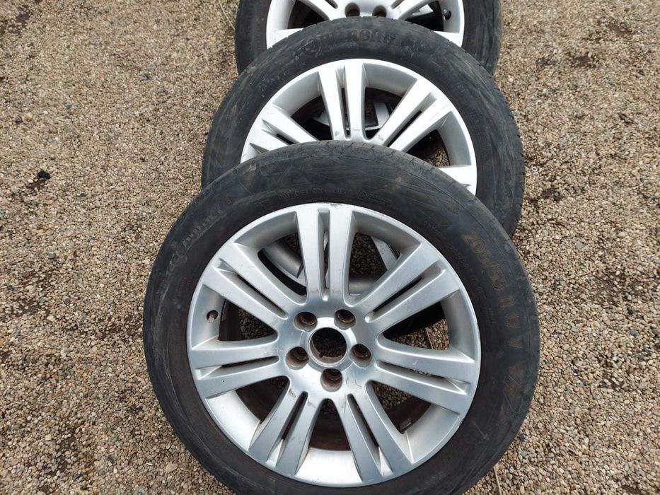 Opel Astra H Zafira B Vectra C Bertone, set roti aliaj pe 17 in 5 prez