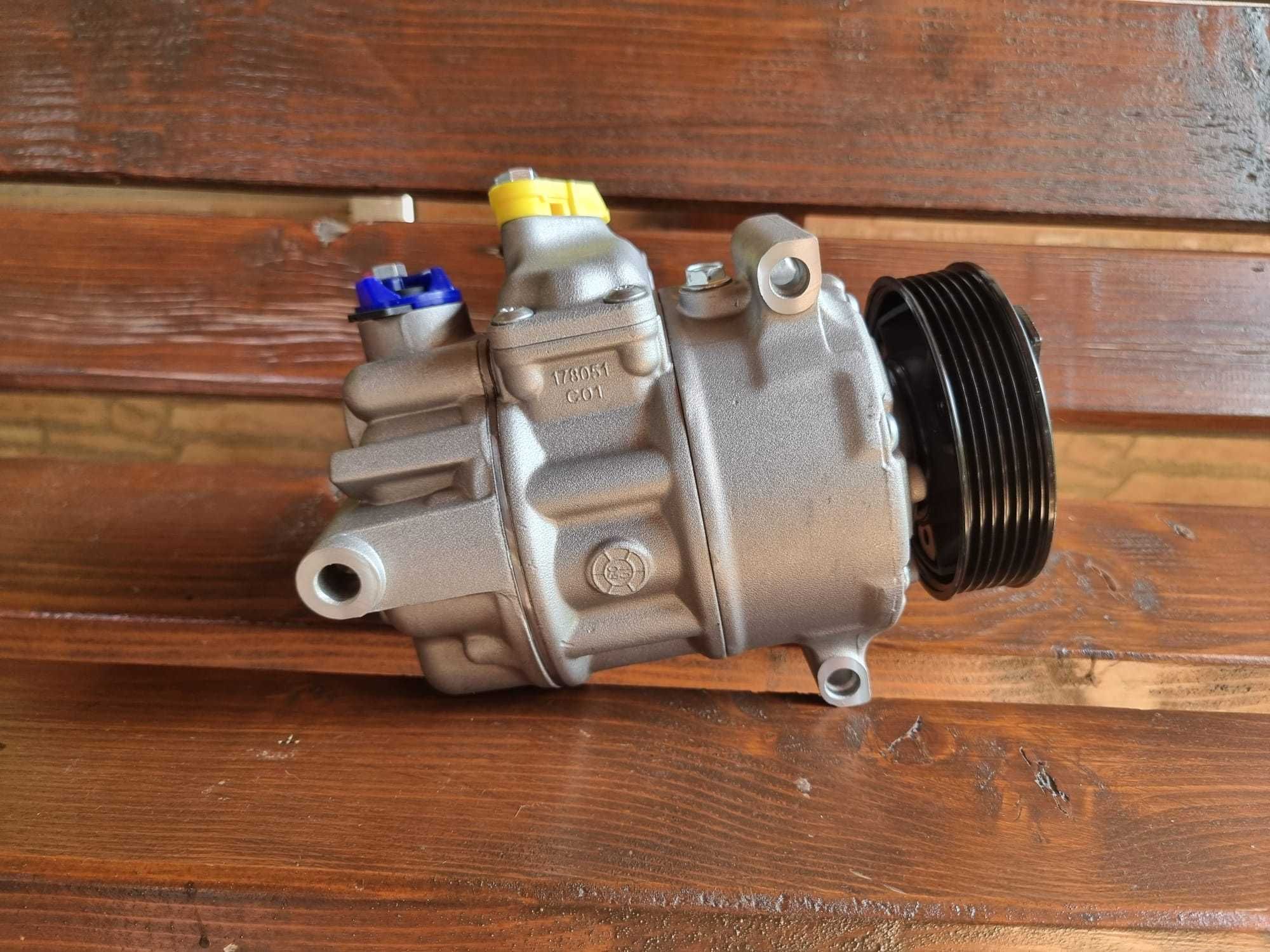 Compresor aer conditionat clima NOU Golf 5 6 7 Passat B6 B7 A3 8P Leon