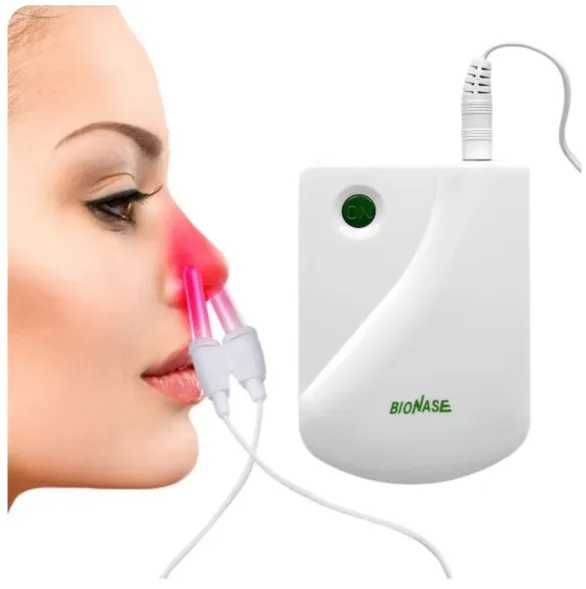 Dispozitiv de terapie cu infraroșu pentru tratamentul rinitei alergice