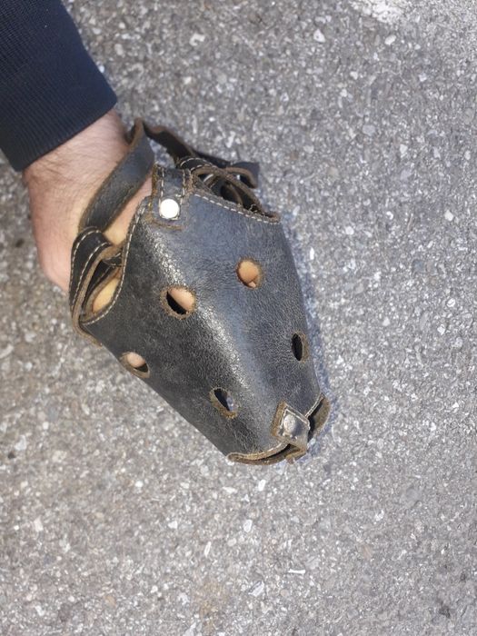 Botnita de piele pt caine