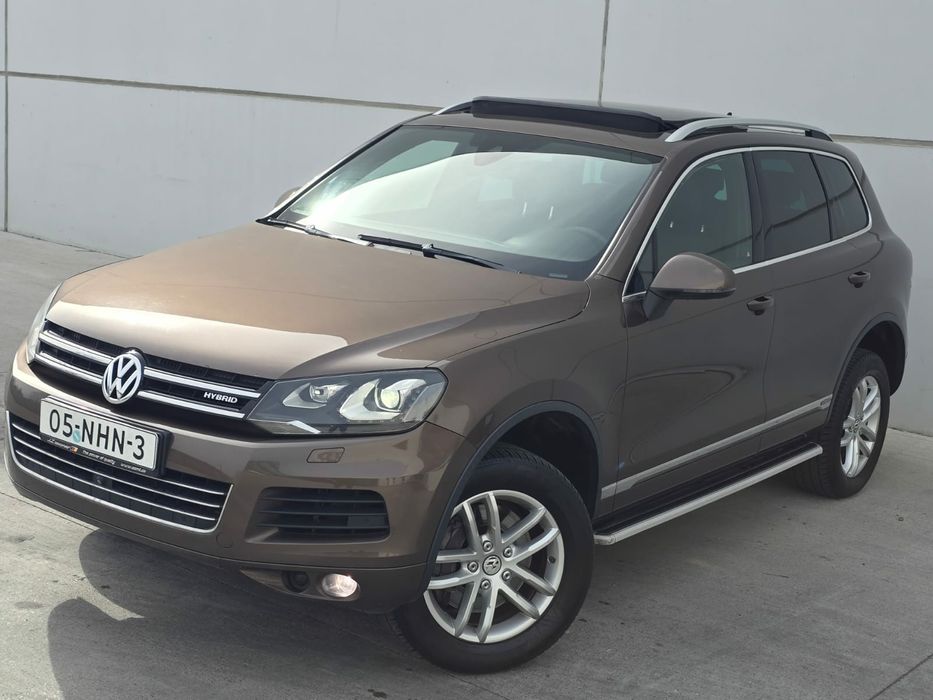 Volkswagen Touareg Hybrid fulloption piele țeapă navi camere xenon
