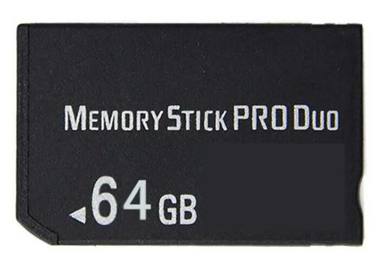 Продам карту памяти Memory Stick PRO DUO 64 Гб для Sony PSP с играми