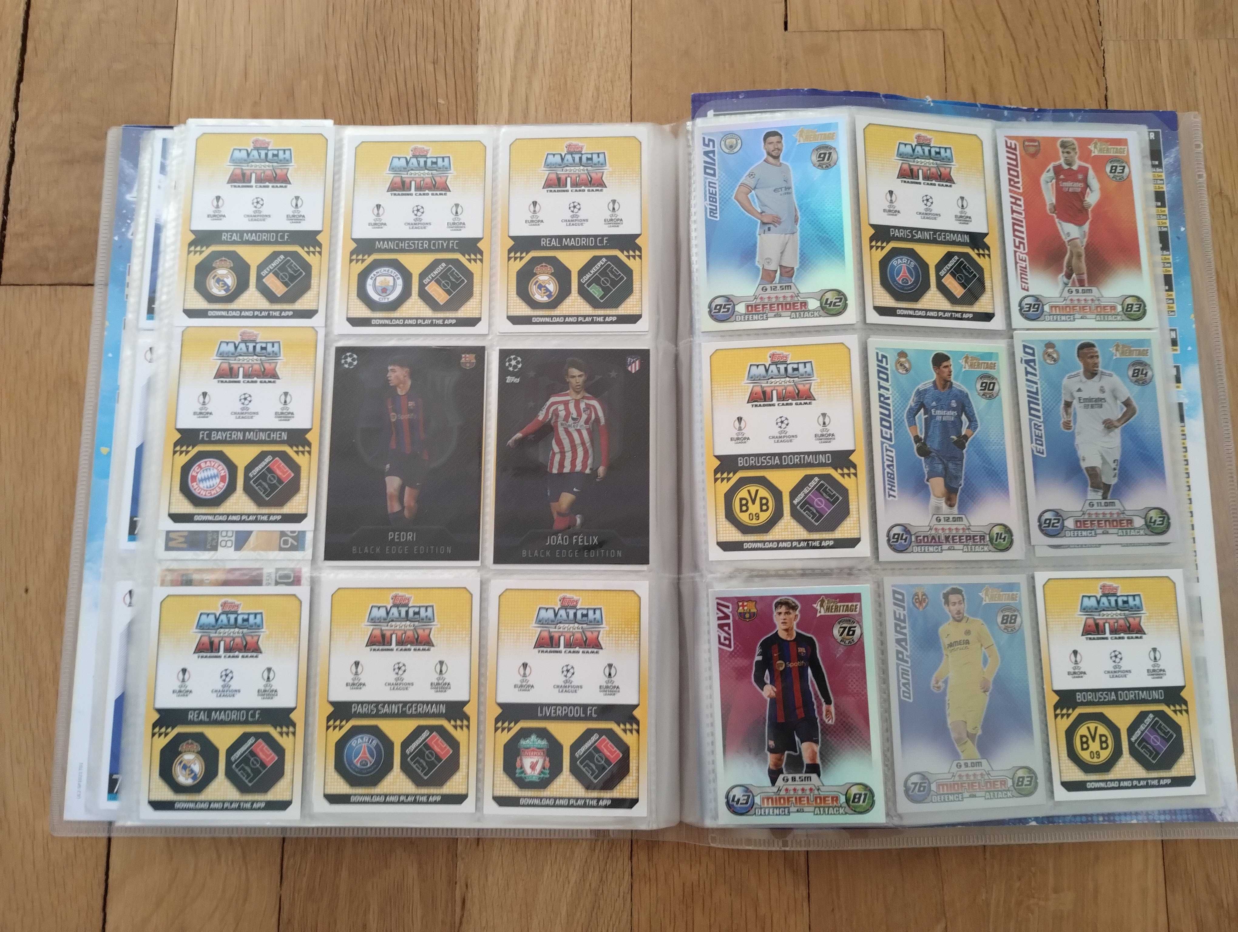 Албум Match Attax 2022/2023 - 90% събран