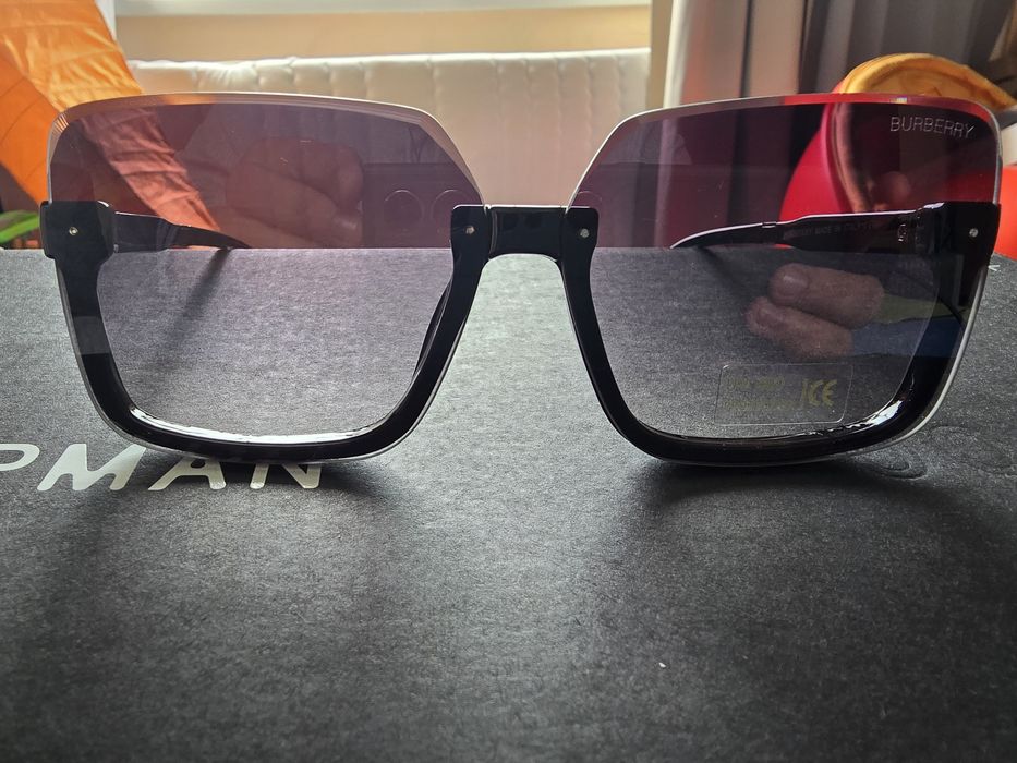 Ochelari de soare Burberry gri