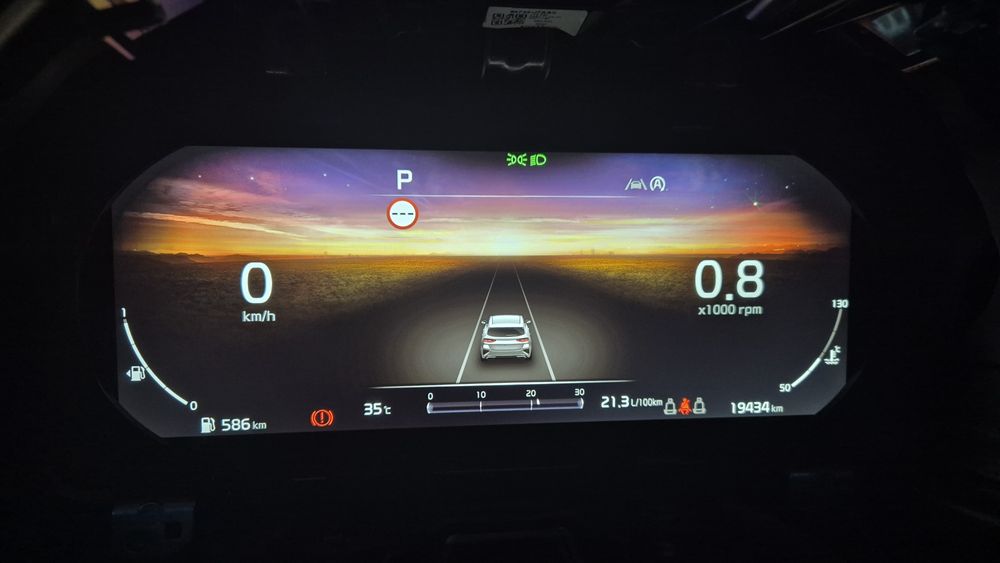 Ceasuri bord digitale kia ceed xceed proceed