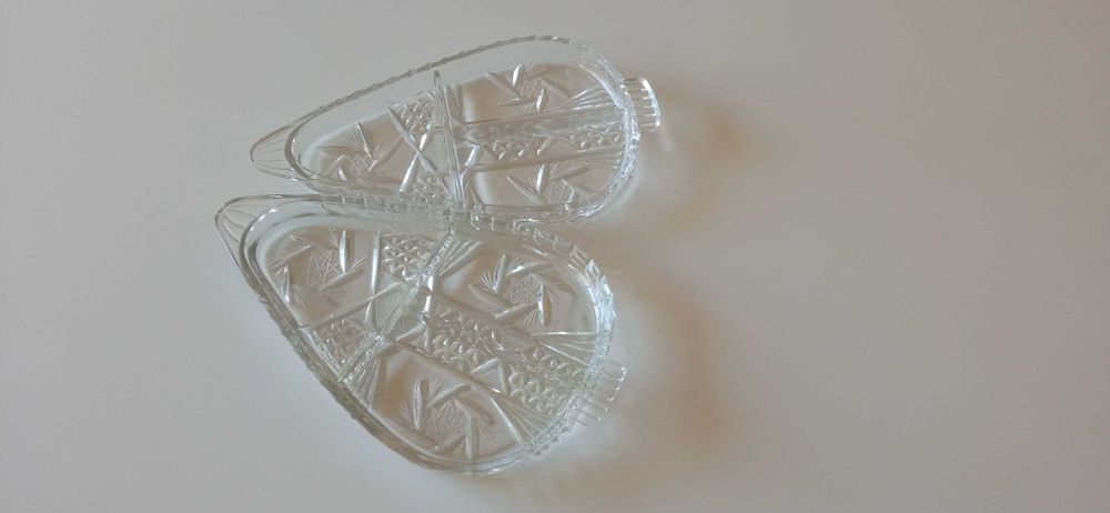 Кристален поднос за предястия