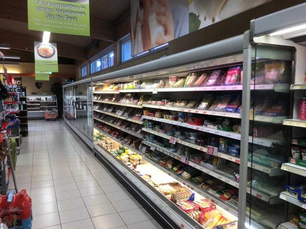 Rafturi frigorifice pentru magazin sau supermarket