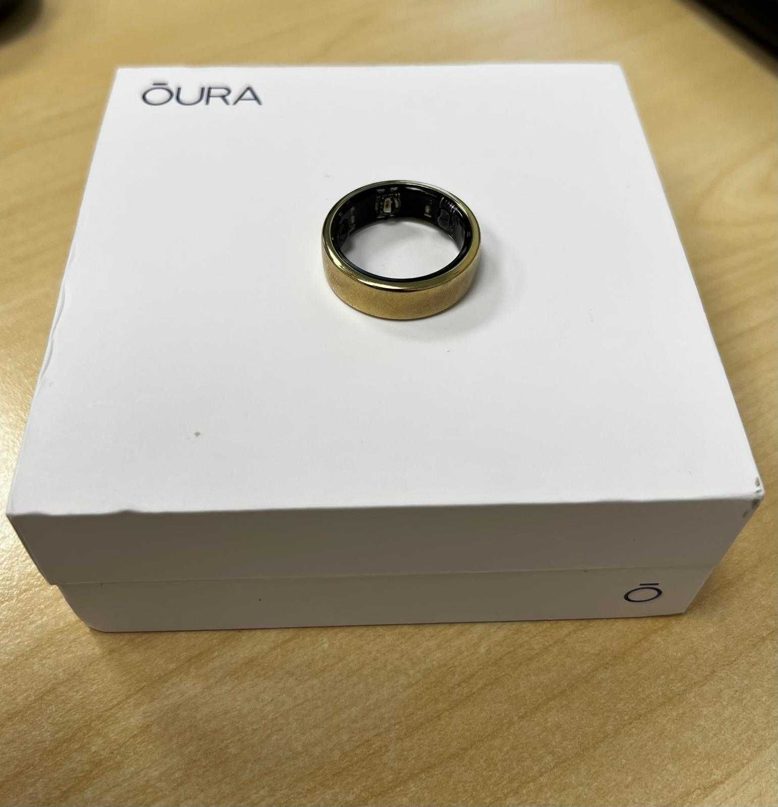 Oura Ring Gen3 - Style: Horizon, Finish: Gold, Size 12