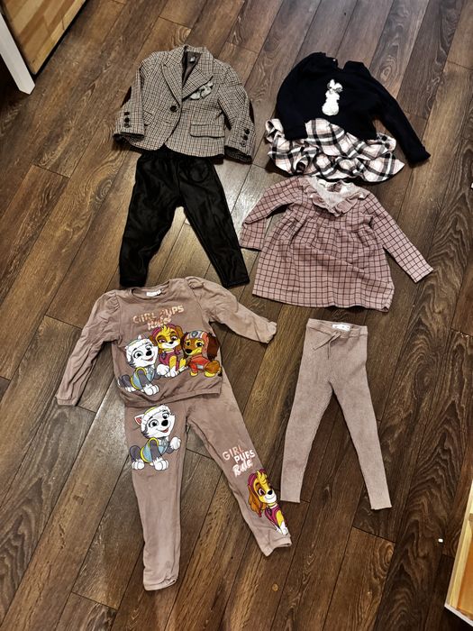 Дрехи за момиче 98 см, 3 год., Zara, Mayoral, Name it
