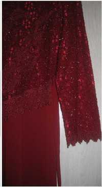 Красно-бордо платья Турция и США, на 42-44, 46 размеры - по 6000 тенг