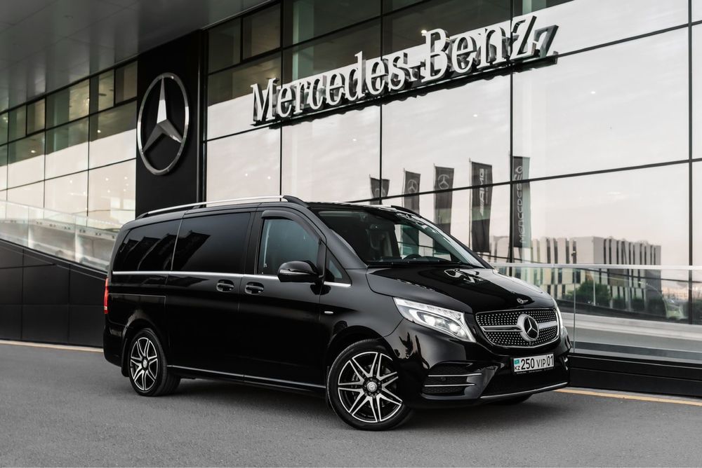 С Водителем! Аренда авто Прокат машины Mercedes Benz V минивэн Виано