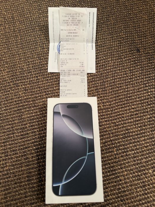 НОВ Iphone 16 Pro 128GB White 24м. ГАРАНЦИЯ