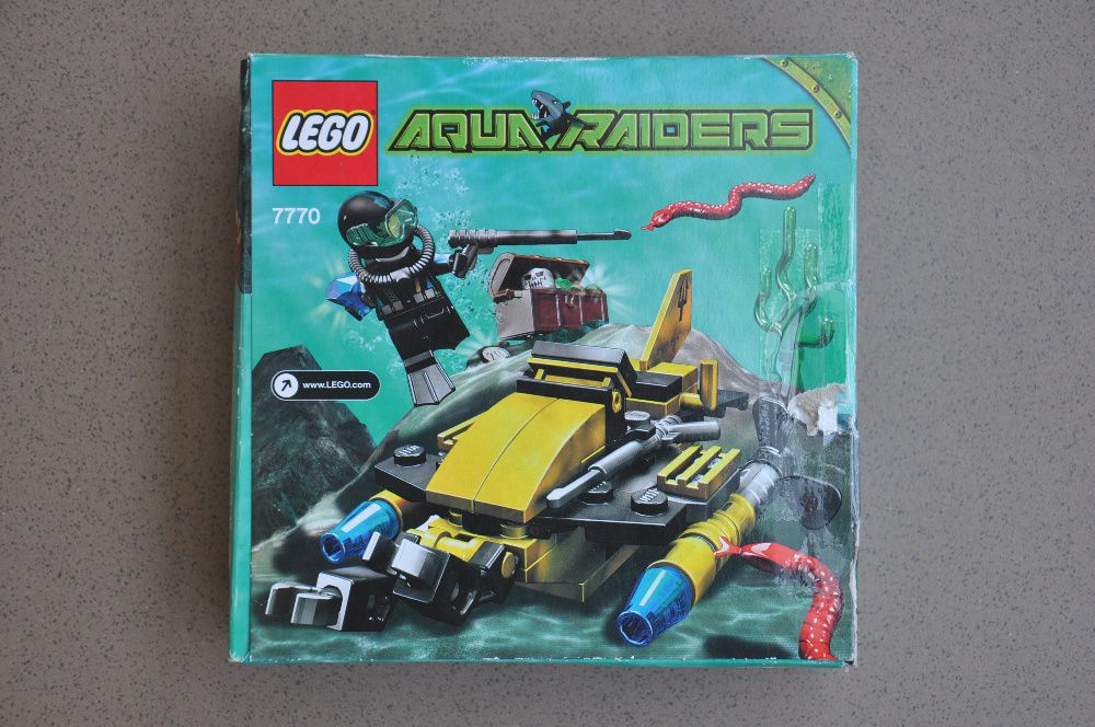 Lego Aqua Raiders 7770, 6-12 ani